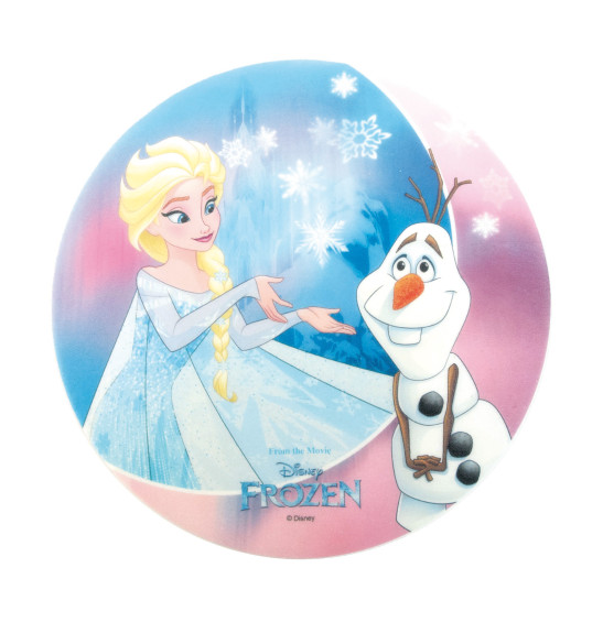 Disque Azyme Reine Des Neiges Elsa Et Olaf